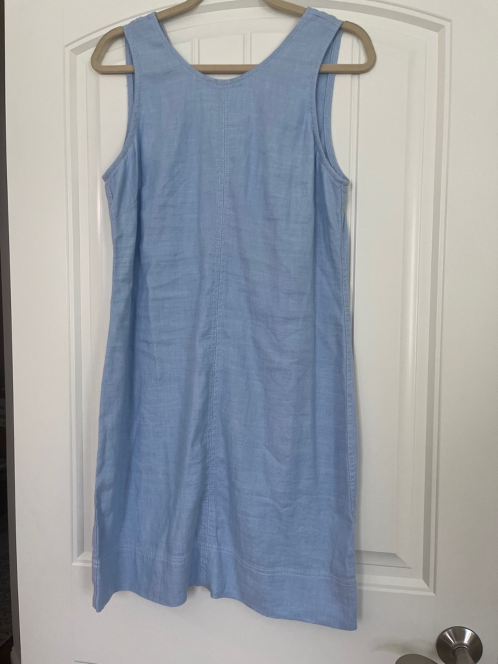 Tommy Bahama Light Blue Sleeveless Linen Dress